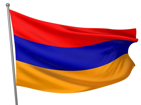 Государственный флаг Армении — стоковое фото