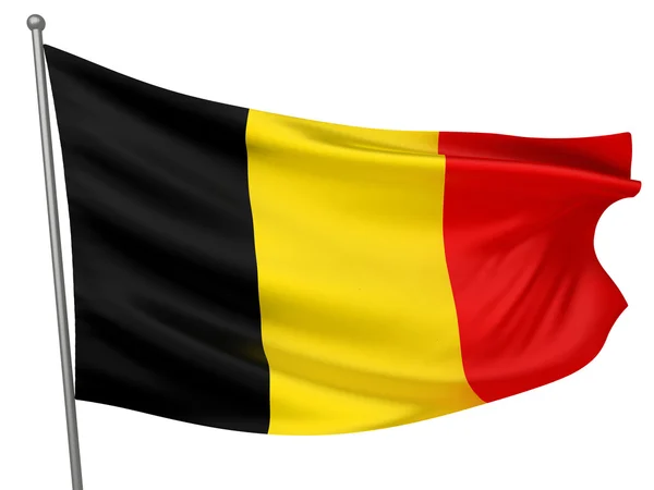 Belgium National Flag — Stock Photo, Image