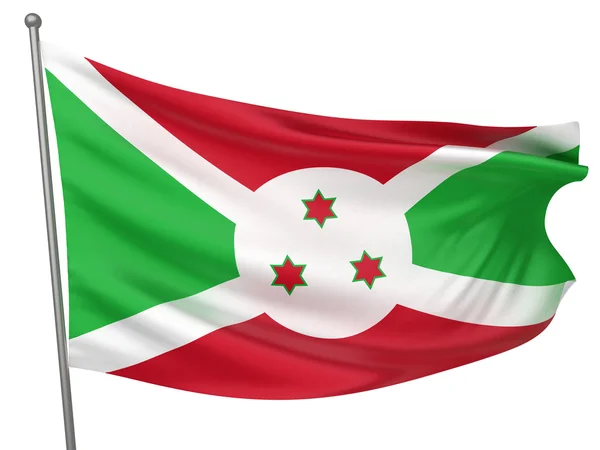 stock image Burundi National Flag