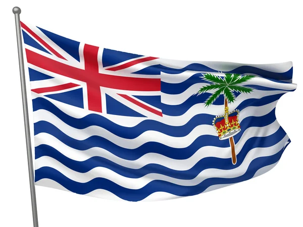 British Indian Ocean Territory Flag — Stock Photo, Image