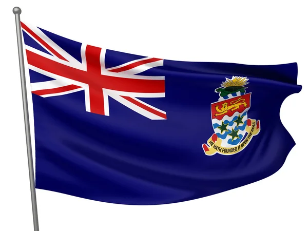 Εθνική σημαία των Νησιών Καϋμάν — Φωτογραφία Αρχείου