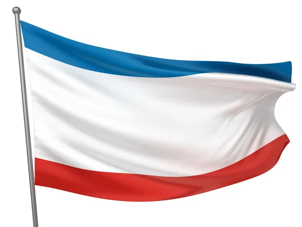 Bandeira Nacional da Crimeia — Fotografia de Stock