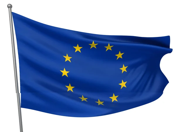 欧州連合旗 — ストック写真