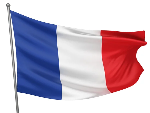 Bandera Nacional de Francia —  Fotos de Stock
