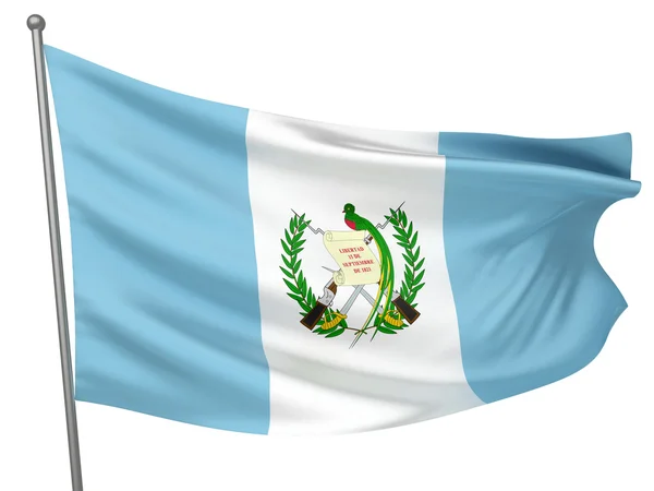 Nationalflagge Guatemalas — Stockfoto