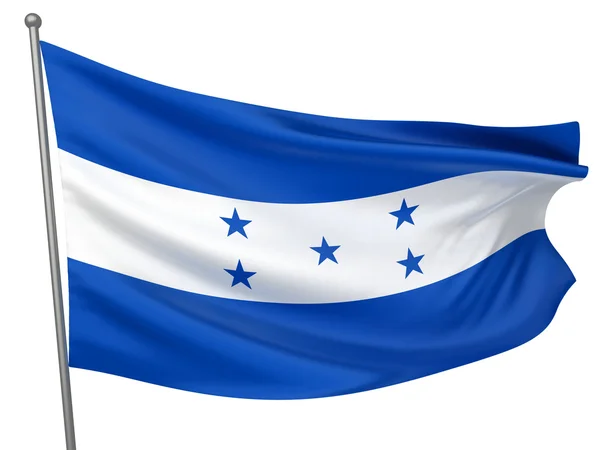 Государственный флаг Гондураса — стоковое фото