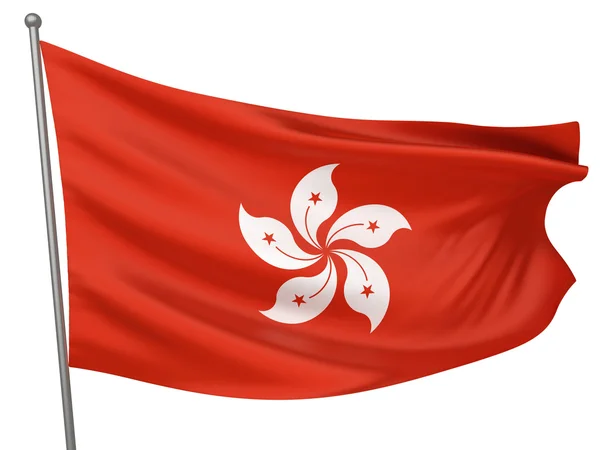 Hong Kong National Flag — Stock Photo, Image