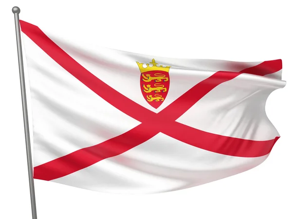 Jersey nationale vlag — Stockfoto