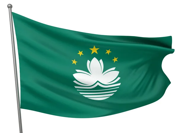 Macau National Flag — Stock Photo, Image