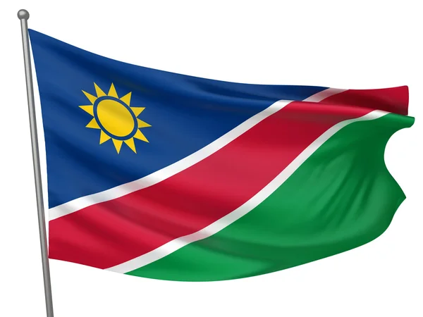 Bandera Nacional de Namibia — Foto de Stock