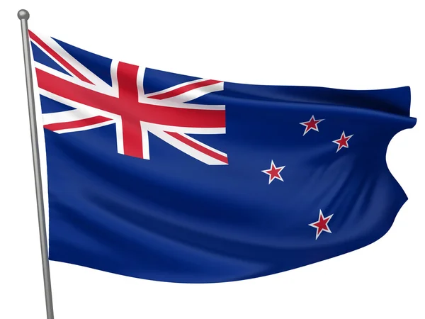 Flaga Narodowa Nowej Zelandii — Zdjęcie stockowe