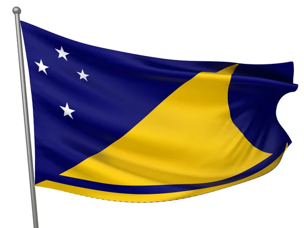 Tokelau flagga — Stockfoto