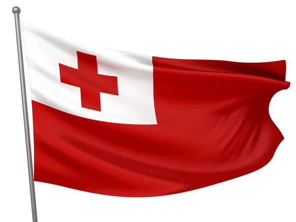 Bandera Nacional de Tonga — Foto de Stock