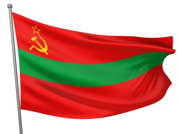 Bandeira Nacional da Transnístria — Fotografia de Stock