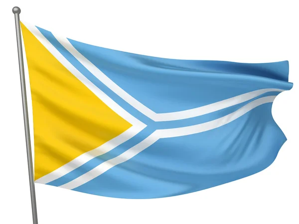 Тувинська Національний прапор — стокове фото