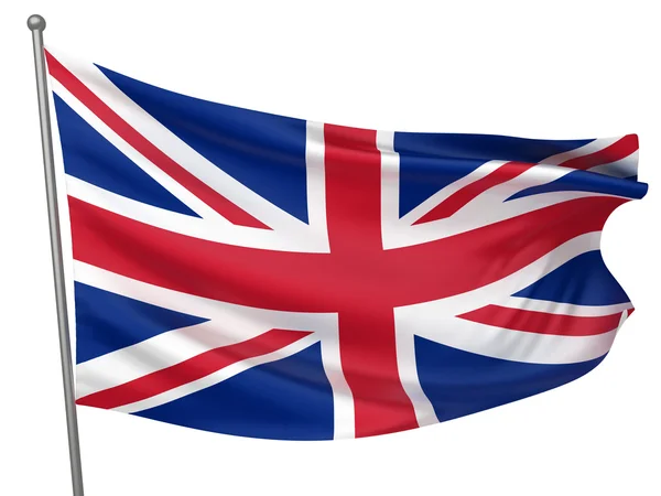 Nationalflagge des Vereinigten Königreichs — Stockfoto