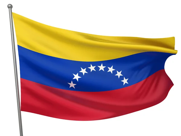 Nationale vlag van Venezuela — Stockfoto
