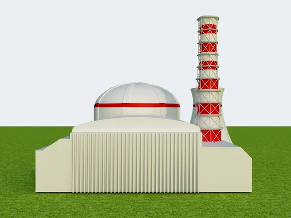 Nuclear Power Station — Stock Photo, Image