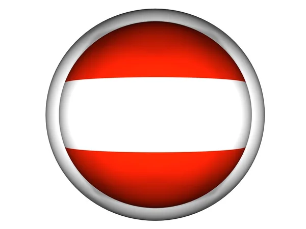 Flaga narodowa Austrii — Zdjęcie stockowe
