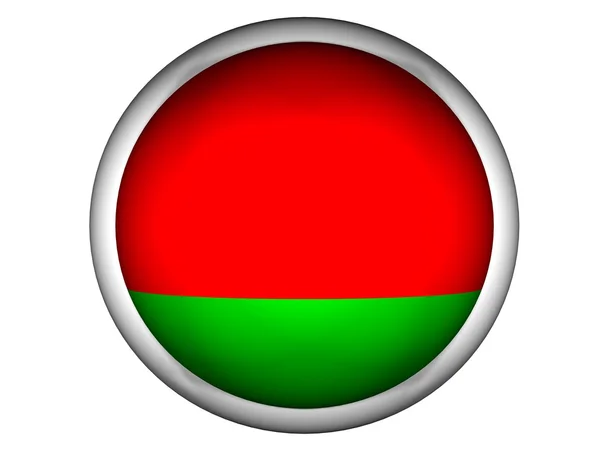 Bandera nacional de Belarús — Foto de Stock