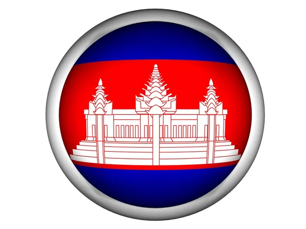 Nationale vlag van Cambodja — Stockfoto
