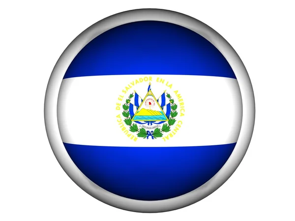 Nationale vlag van El Salvador — Stockfoto