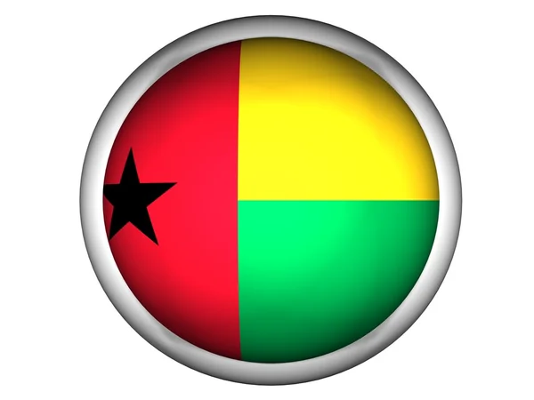 Guinea nemzeti lobogója — Stock Fotó