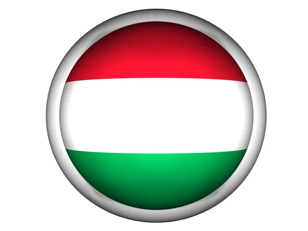 National Flag of Hungary — Stock Photo, Image