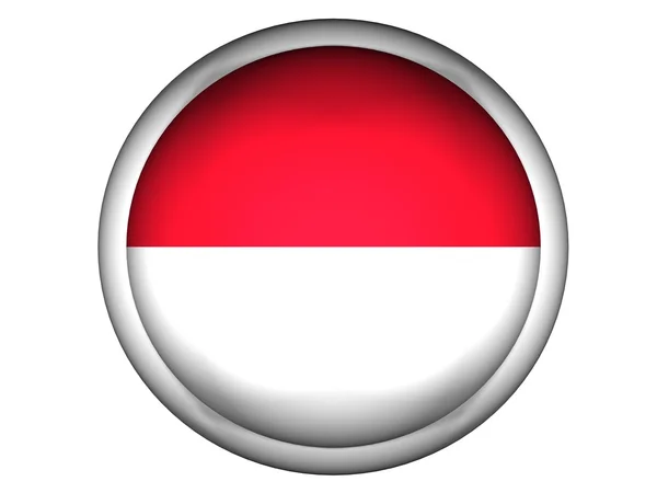 Bandeira nacional de Indonesia — Fotografia de Stock