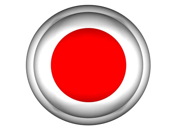 National Flag of Japan — Stock Photo, Image