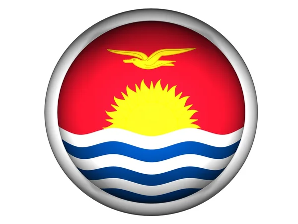 Государственный флаг Кирибати — стоковое фото