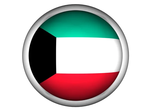 クウェートの国旗 — ストック写真