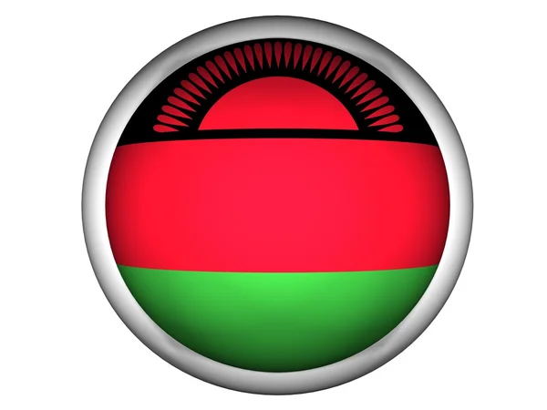 Національний прапор Малаві — стокове фото