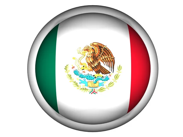 Εθνική σημαία του Μεξικού — Φωτογραφία Αρχείου