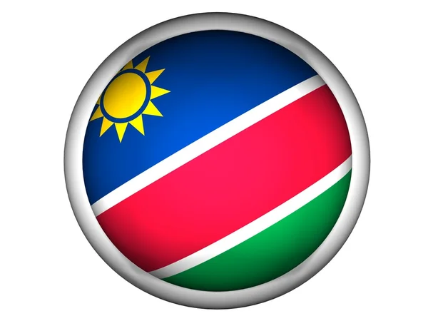 Bandera nacional de Namibia — Foto de Stock
