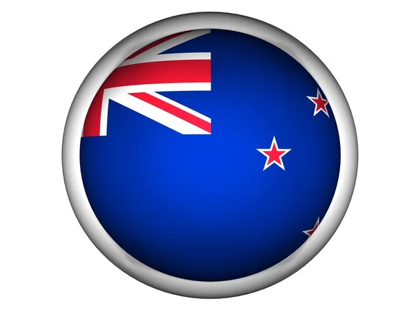 Nationale vlag van Nieuw-Zeeland — Stockfoto