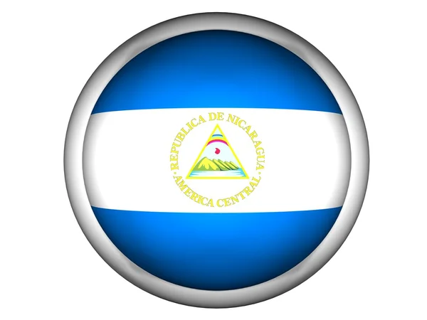 Bandiera nazionale del Nicaragua — Foto Stock
