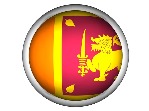 Sri Lankas Nationalflagge — Stockfoto