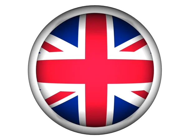 Государственный флаг Великобритании — стоковое фото