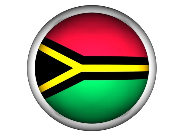 Nationalflagge von Vanuatu — Stockfoto