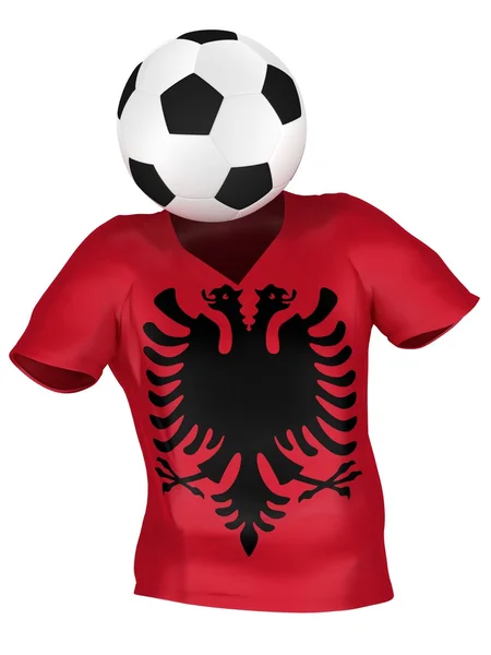 Fußballmannschaft Albaniens | alle Mannschaften — Stockfoto