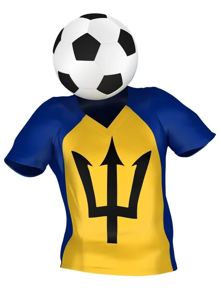 Soccer Team of Barbados | All Teams — Stock Photo, Image
