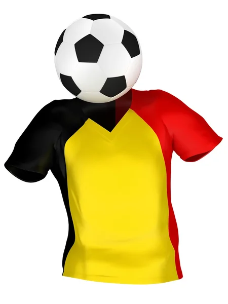 比利时足球队 |所有团队 — 图库照片