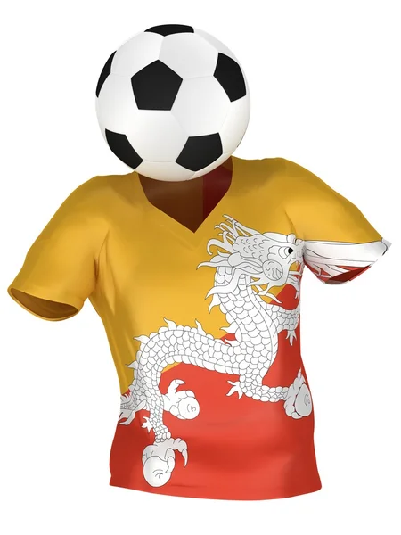 Soccer Team of Bhutan | All Teams — Stock Photo, Image