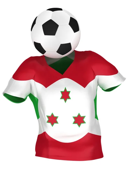 Fußballmannschaft burundis | alle mannschaften — Stockfoto