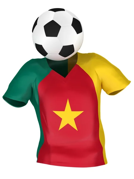 Fußballmannschaft Kameruns | alle Mannschaften — Stockfoto