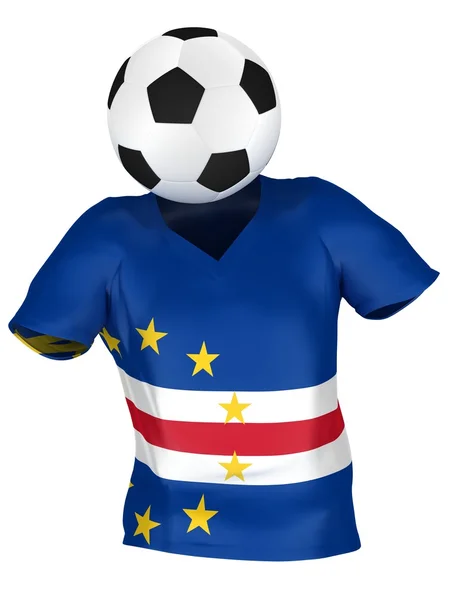 Fotbalový tým Cape Verde | Všechny týmy — Stock fotografie
