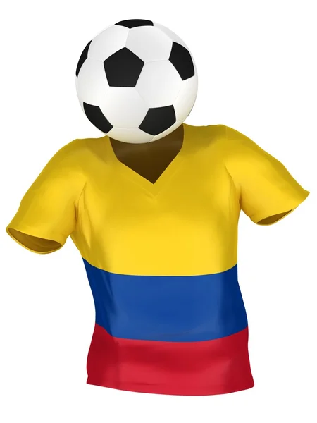 Fußballmannschaft von kolumbien | alle mannschaften — Stockfoto