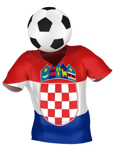Fußballmannschaft von Kroatien | alle Mannschaften — Stockfoto