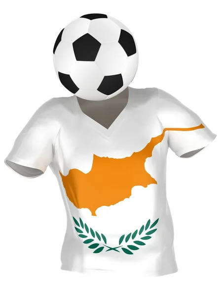 Fußballmannschaft Zyperns | alle Mannschaften — Stockfoto